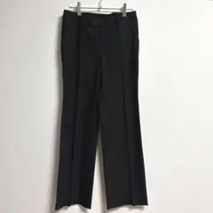 ✨良品✨ コムサイズム S パンツ スラックス センタープレス 美シルエット 黒