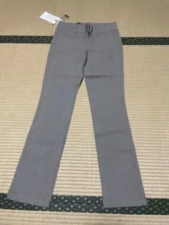 スイートキャメル グレー系チェック フレアパンツ