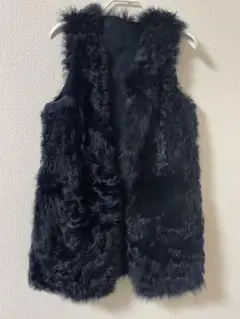 BARNEYS NEWYORK リバーシブルファーベスト
