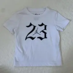 最終価格 値下げ不可 ジョーダン 白Tシャツ 2T 86-92