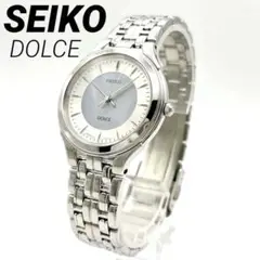 SEIKO DOLCE ドルチェ ソーラー 腕時計 V181-0AC0 美品
