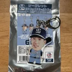 西武ライオンズ 滝澤夏央 選手 デカフェイスキーホルダー