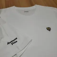 美品 グラニフ オーサムボイス トラ ワンポイント Tシャツ