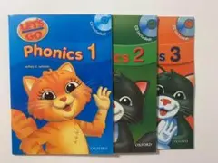 Let's go phonics 1,2,3 レッツゴーフォニックス 新品