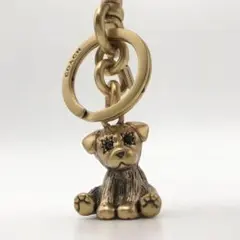 COACH クリーチャー パピー バッグチャーム メタル ドッグ 子犬 新品