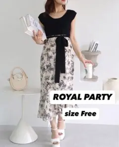 ROYAL PARTY ノースリーブワンピース サイズFree