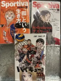 Sportiva & ハイキュー!! 3セット