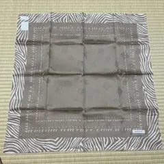 【新品】GIVENCHY｜ゼブラ柄 ハンカチーフ・スカーフ　58×58cm