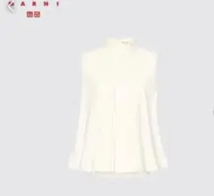UNIQLO マルニ コラボタックブラウス