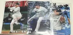 【長谷川信哉　平良海馬　セデーニョ】プロ野球チップス