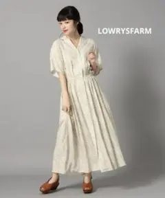 LOWRYSFARM ローリーズファーム カイキン シャツ ワンピース free