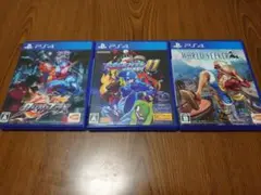 PS4 ゲームソフト 仮面ライダー ロックマン ワンピース 3本セット
