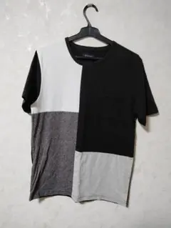 パッチワークデザイン Tシャツ　M