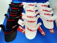 Red Sparks サンバイザー コカ・コーラ ホワイト ブラック