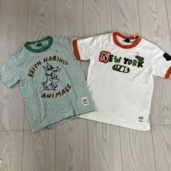 キースへリングユニクロコラボTシャツ 110cm 2枚セット