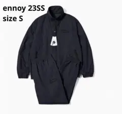 極美品✨ENNOY スタイリスト私物 セットアップ シャカシャカ S ブラック