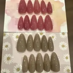 ㊽アーモンド型ネイルチップ 20個セット