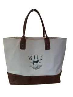 Will Leather Goodsトートバッグ キャンバス レザー