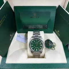ROLEX デイトジャスト グリーン文字盤