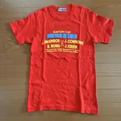 【未使用】SUNTORY CUP テニス Tシャツ 赤