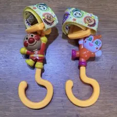 アンパンマン　ドキンちゃん　ベビーカー　フック　2点セット♡