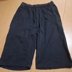 黒のハーフパンツ Mサイズ ブラックパンツ