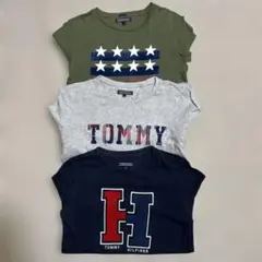 TOMMY HILFIGER ロンT 3枚セット152