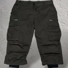 MURDERLICENSE brown Y2K archive クロップドカーゴ