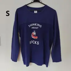 DesignTshirtsStoregraniph　ロンＴ　ネイビー　Ｓ