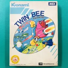 MSX ツインビー 箱 取説あり