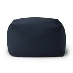 無印良品　体にフィットするソファ用ポリエステル平織カバー　ネイビー