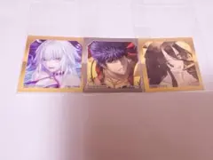 FGO 最終再臨展 特典 選択画面風ステッカー　3枚セット　バラ不可