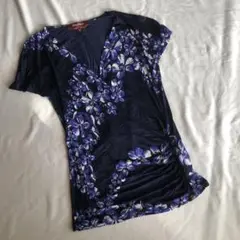 マックスマーラ 花柄 カシュクール カットソー S