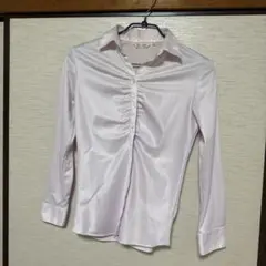 【値下】i-shirt ピンク 長袖シャツ サイズ9 はるやま