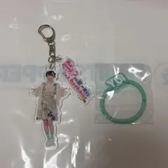 フルーツジッパー 櫻井優衣 にゅーかわしてフェス アクリルキーホルダー ヘアゴム
