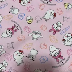 【お盆限定値下げ】サンリオキャラクターとヨッシースタンプコラボ生地