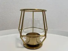 IKEA ゴールド　キャンドルホルダー
