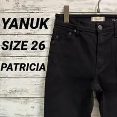 YANUK ヤヌーク PATRICIA パトリシア スキニー ブラック 黒 26