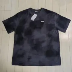 【未使用品タグ付】PUMA ダークグレー タイダイ Tシャツ