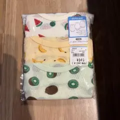 【新品3枚】ノースリーブロンパース 3枚組