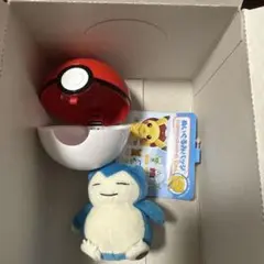 ポケモン　ぬいぐるみバッジ in モンスターボールケース Vol.1 カビゴン