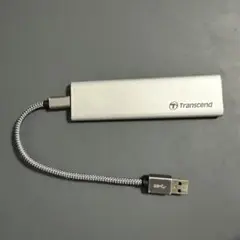 外付けSSDセット 275GB Crucial SSD Transcendケース