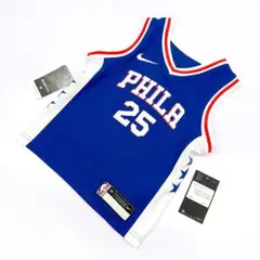 新品 76ers ベンシモンズ キッズ バスケ タンク ユニフォーム 110cm