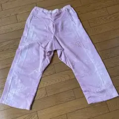 着物リメイク　サルエル風パンツ　M〜L ポケット付き