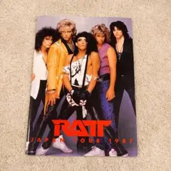 RATT Japan Tour 1987 ツアーパンフ B4サイズ（美品）