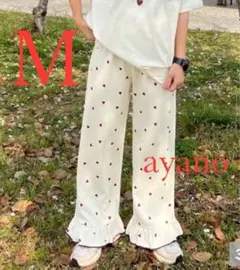 しまむら　Cutie Beauty ayano ハートワッフルパンツ　サイズＭ