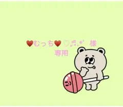 ♥むっち♥ ♡♬.*゜様　専用です^ ^