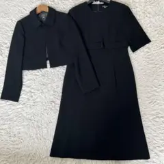 【美品】Plata ブラックフォーマル　セットアップ　冠婚葬祭　希少13サイズ