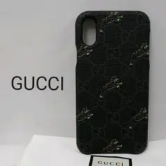 GH13 グッチ GGスプリーム タイガープリント iPhoneX/XS用