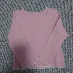 petit main 　リブトップス　90cm
